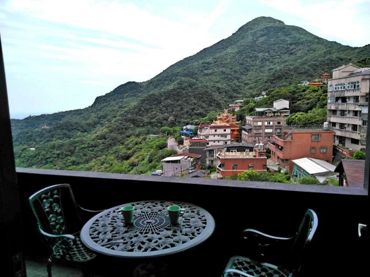Night Sea Homestay Jiufen Esterno foto
