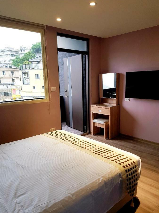 Night Sea Homestay Jiufen Esterno foto