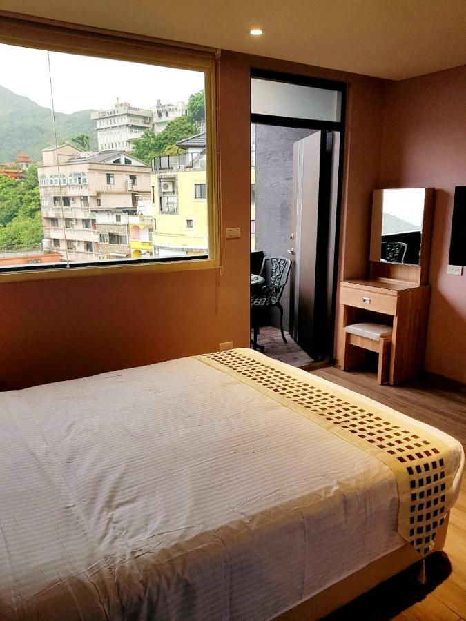 Night Sea Homestay Jiufen Esterno foto